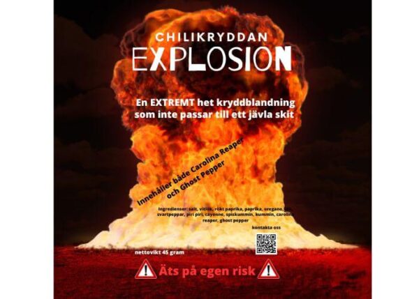 explosion, klar